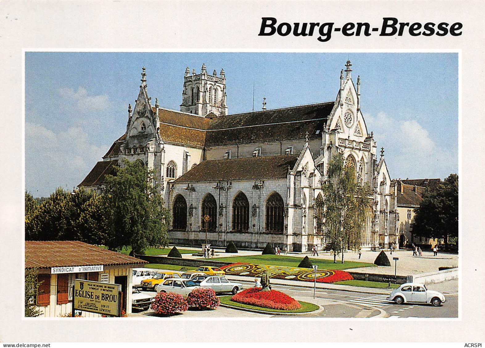 BOURG EN BRESSE  église De BROU Le Syndicat D'initiative  43 (scan Recto Verso)MF2738UND - Eglise De Brou