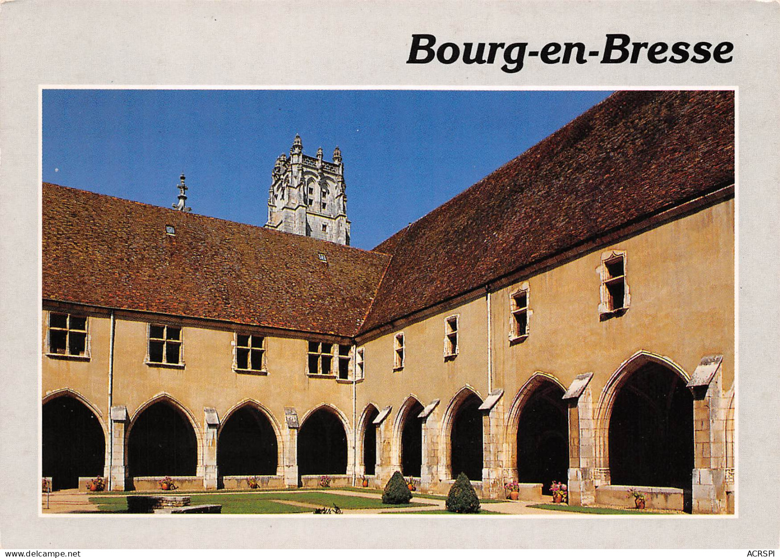 BOURG EN BRESSE  église De BROU Le Cloitre  42 (scan Recto Verso)MF2738UND - Eglise De Brou