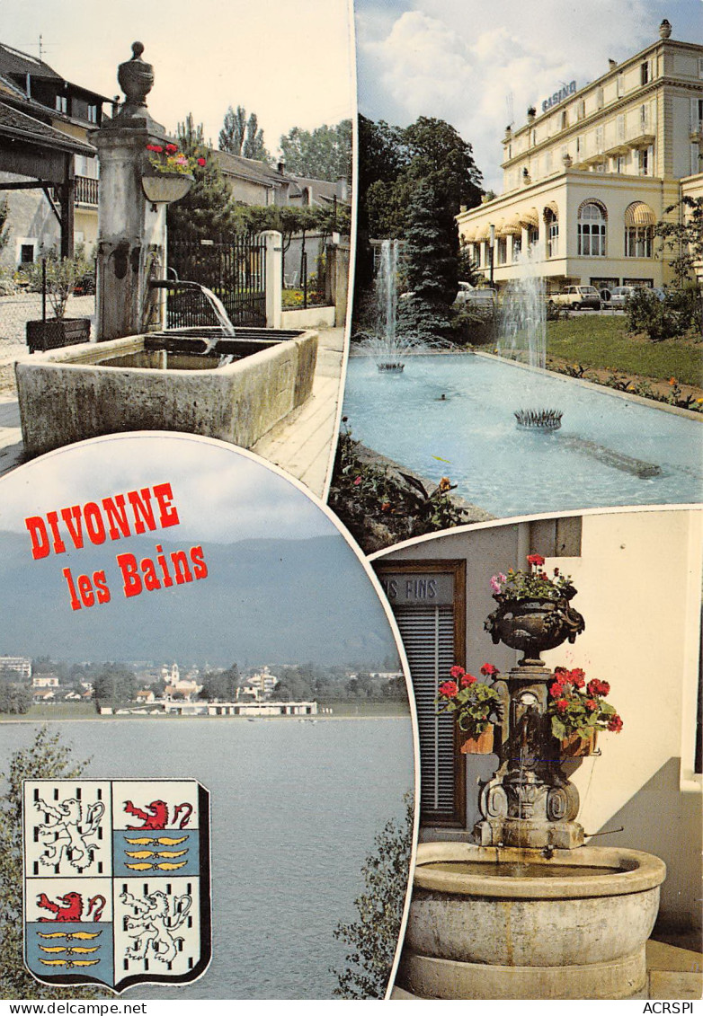 DIVONNE LES BAINS  Multivue  18 (scan Recto Verso)MF2740TER - Divonne Les Bains