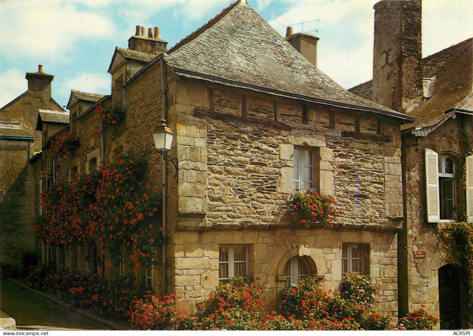 ROCHEFORT EN TERRE Maison Fleurie 28(scan Recto Verso)MF2741 - Rochefort En Terre