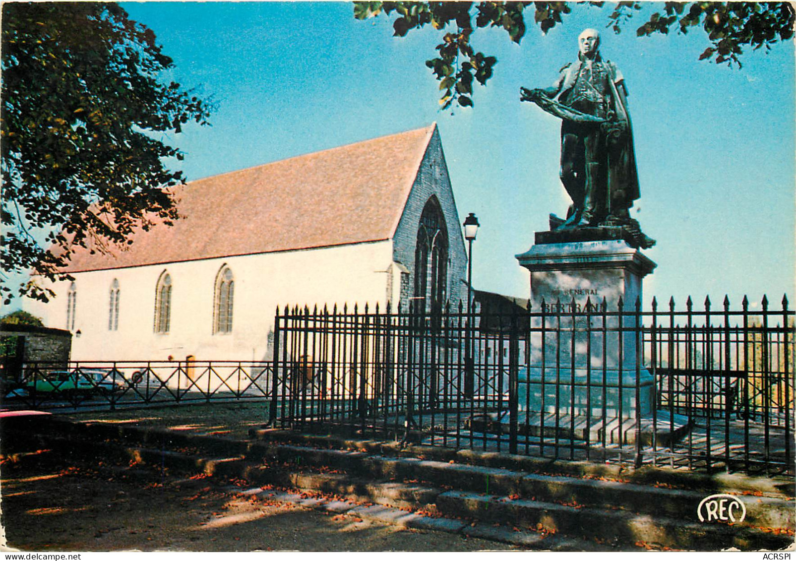 CHATEAUROUX Statue Du Generale Bertrand Musee Des Cordeliers 6(scan Recto Verso)MF2742 - Chateauroux