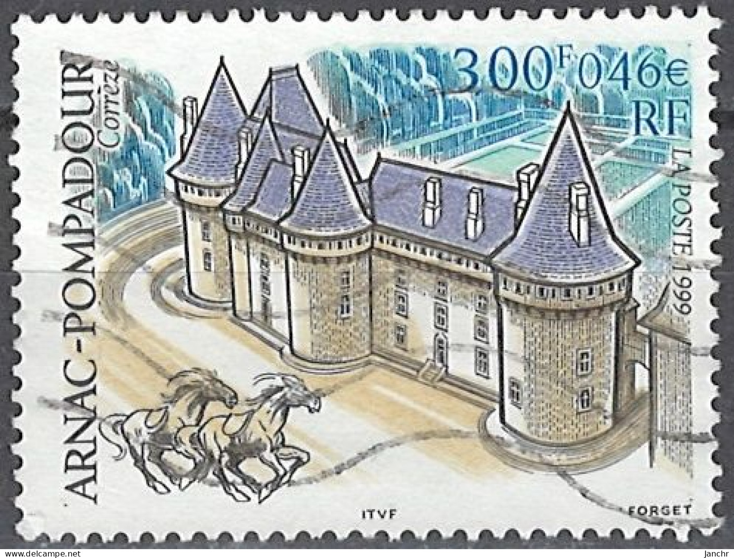 France Frankreich 1999. Mi.Nr. 3420, Used O - Oblitérés