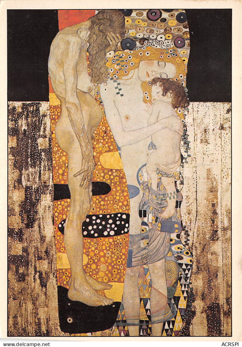 Tableau  KLIMT Les Trois Ages De La Femme  44 (scan Recto Verso)MF2742UND - Malerei & Gemälde