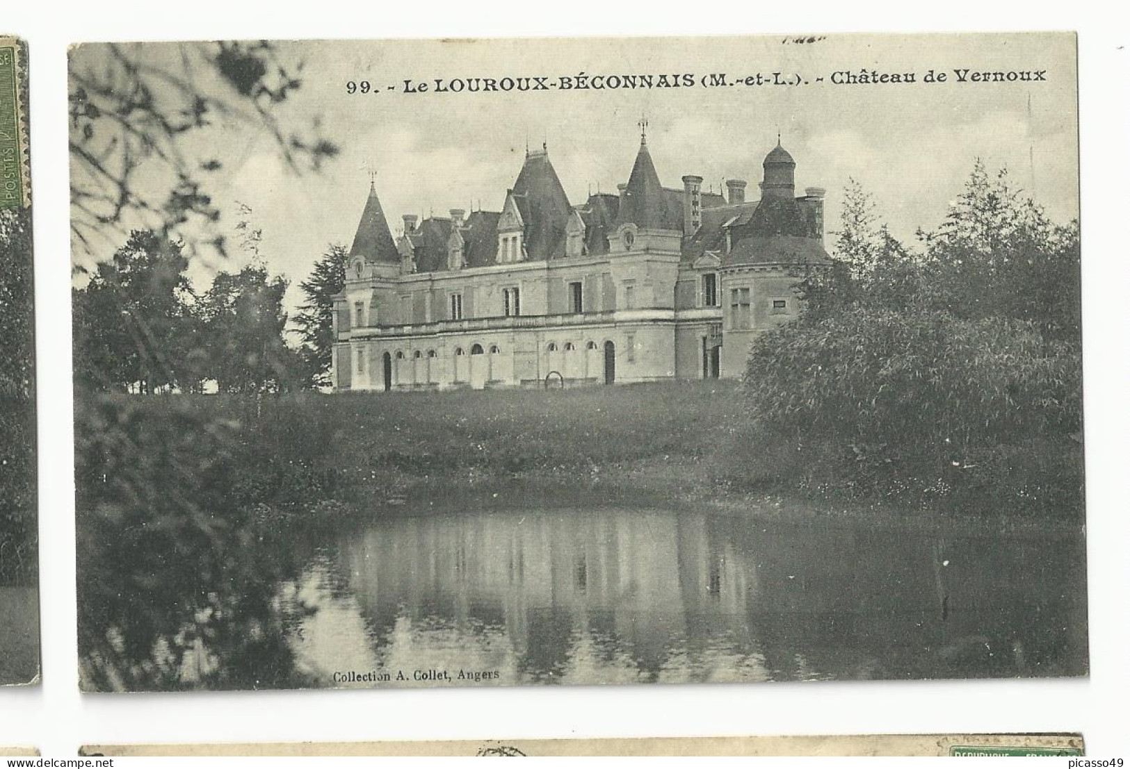 Maine Et Loire , Le Louroux Béconnais , Chateau De Vernoux - Le Louroux Beconnais