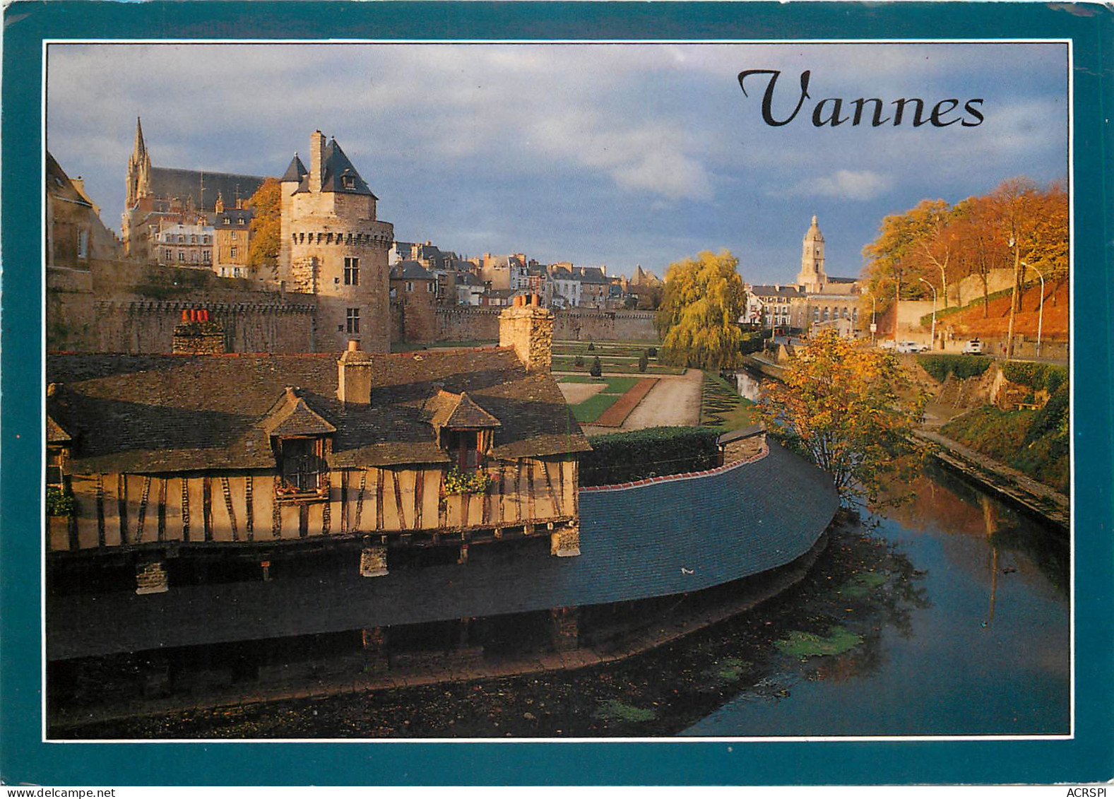 VANNES Les Vieux Lavoirs Et Les Remparts 13(scan Recto Verso)MF2745 - Vannes