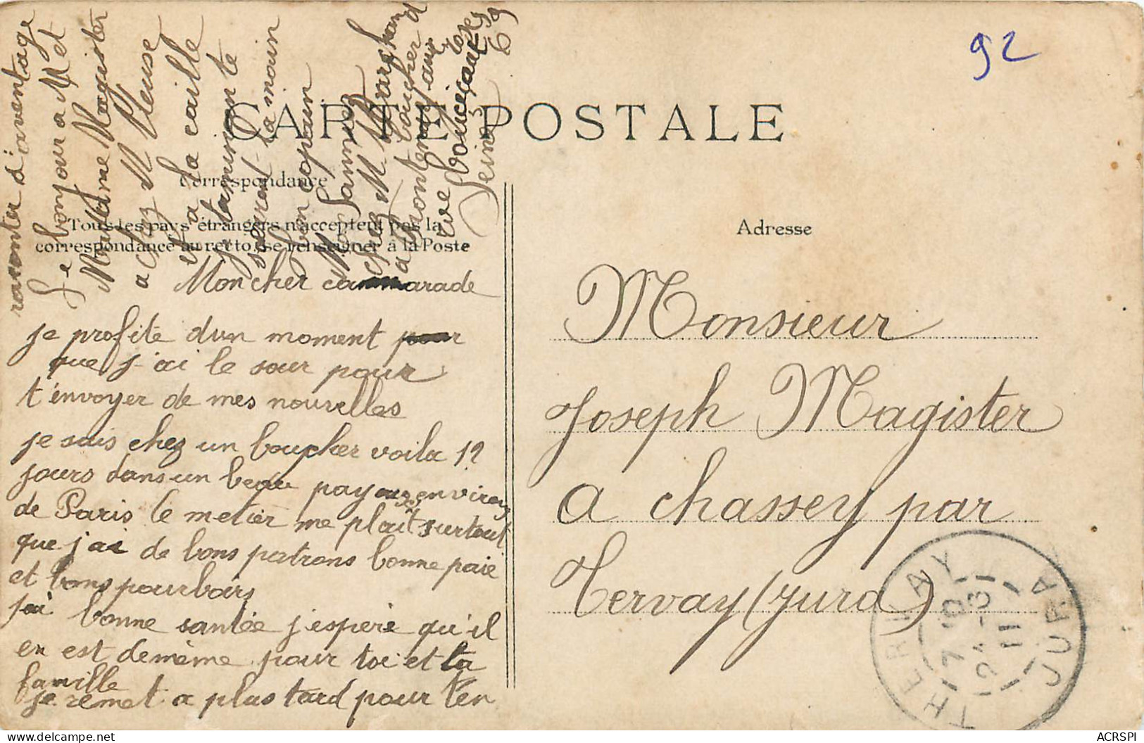 FONTENAY AUX ROSES Chateay Boucicaut 25(scan Recto Verso)MF2746 - Fontenay Aux Roses