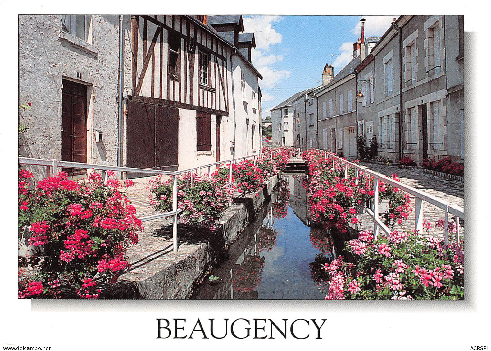 BEAUGENCY Le RU Fleuri   11 (scan Recto Verso)MF2748BIS - Beaugency