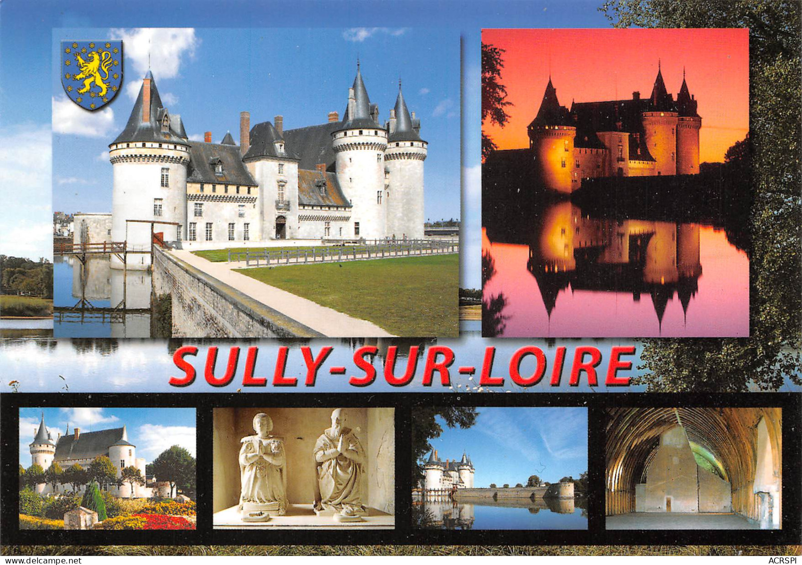 SULLY SUR LOIRE Le Chateau Forteresse Féodale  30 (scan Recto Verso)MF2748BIS - Sully Sur Loire