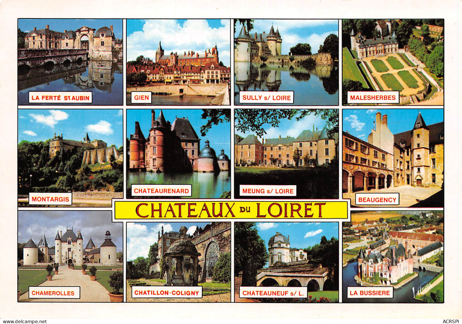 45 Chateaux Du Loiret  35 (scan Recto Verso)MF2748TER - Artenay