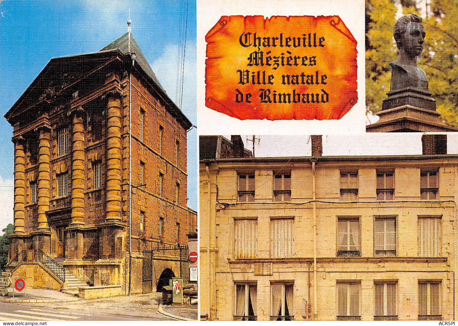 CHARLEVILLE MEZIERES  Ville Natale De RIMBAUD  5 (scan Recto Verso)MF2748UND - Charleville