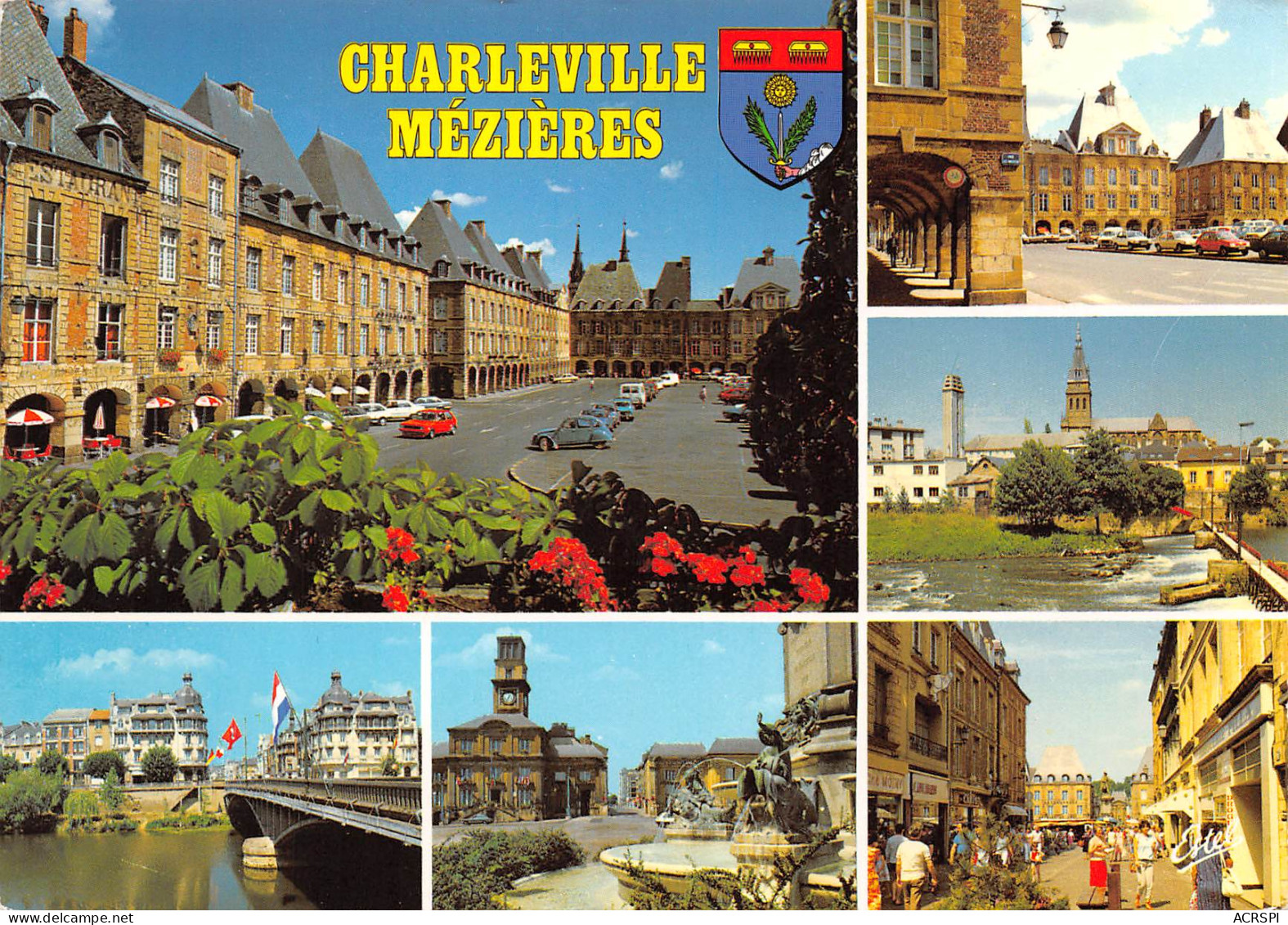 CHARLEVILLE MEZIERES  Multivue  12 (scan Recto Verso)MF2748UND - Charleville