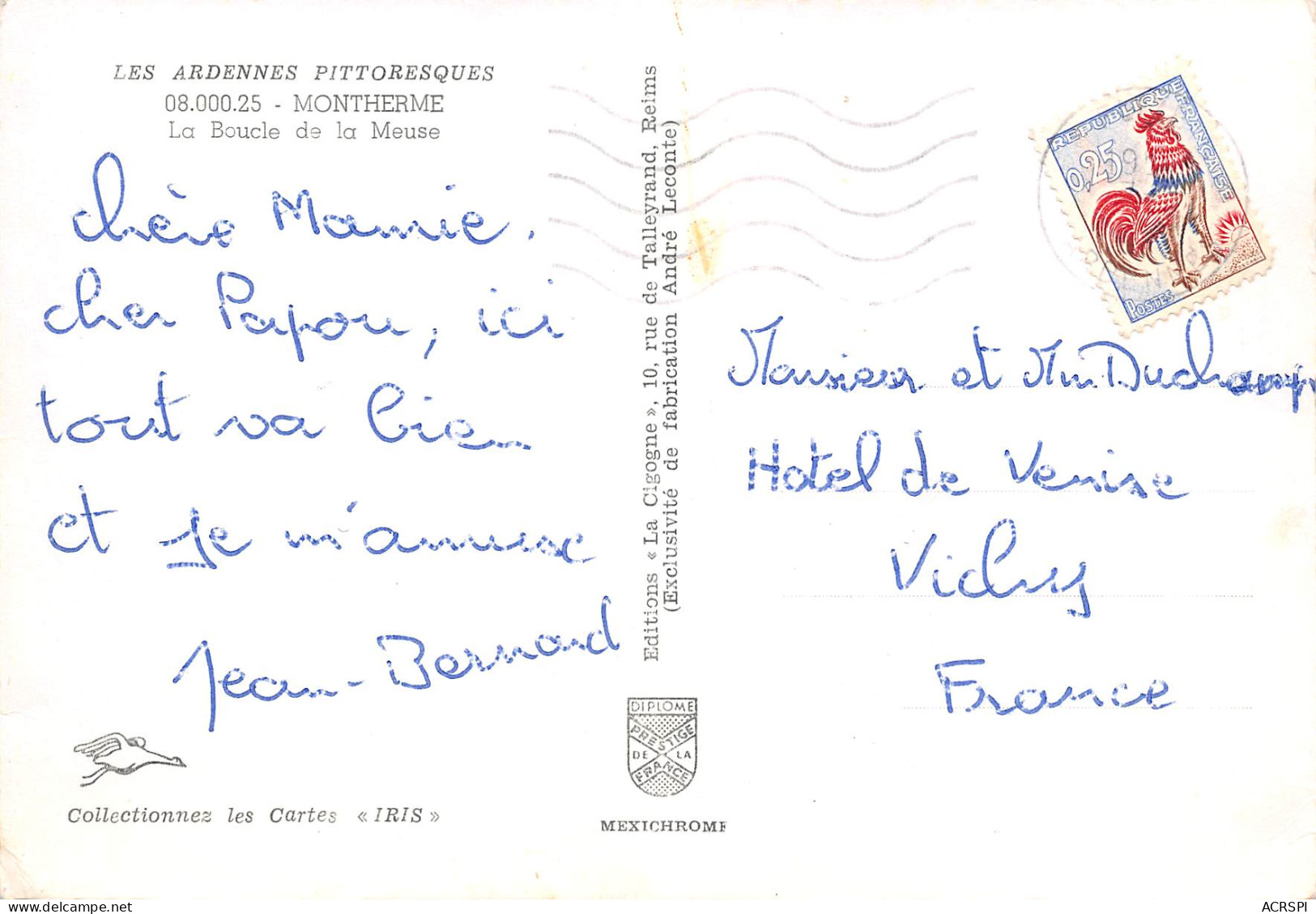 Monthermé  Boucle De La Meuse  5 (scan Recto Verso)MF2748VIC - Montherme