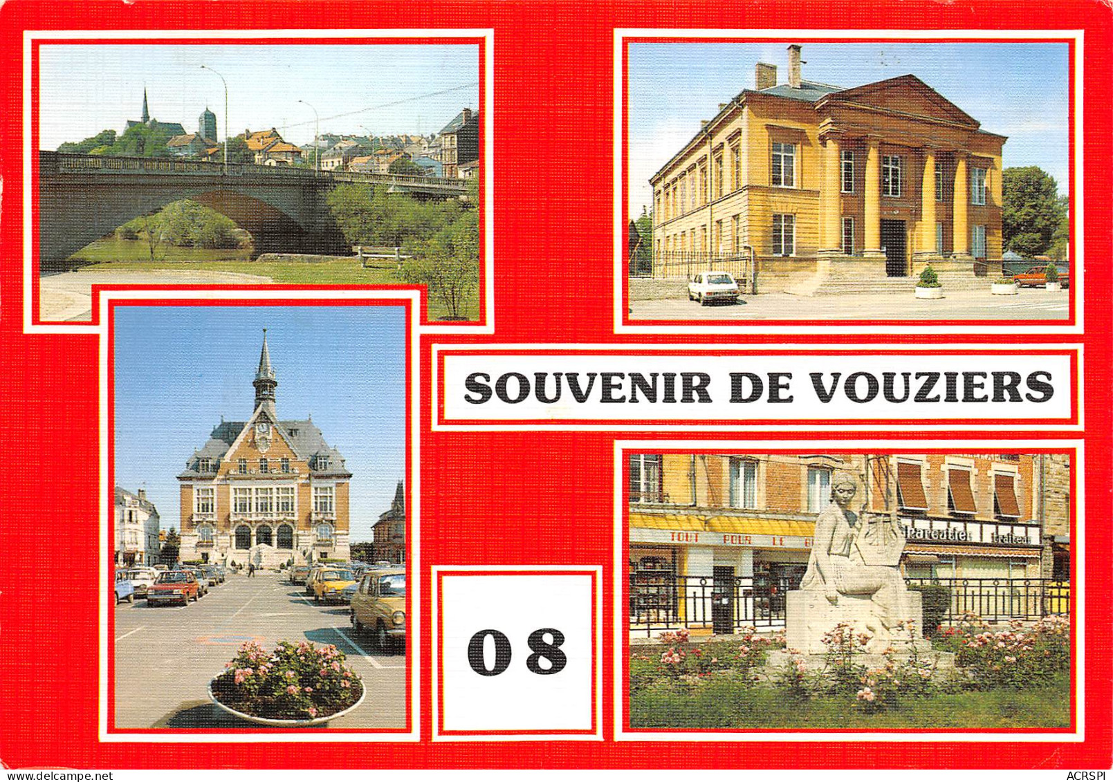 VOUZIERS 08 Ardennes Souvenir  27 (scan Recto Verso)MF2748VIC - Vouziers