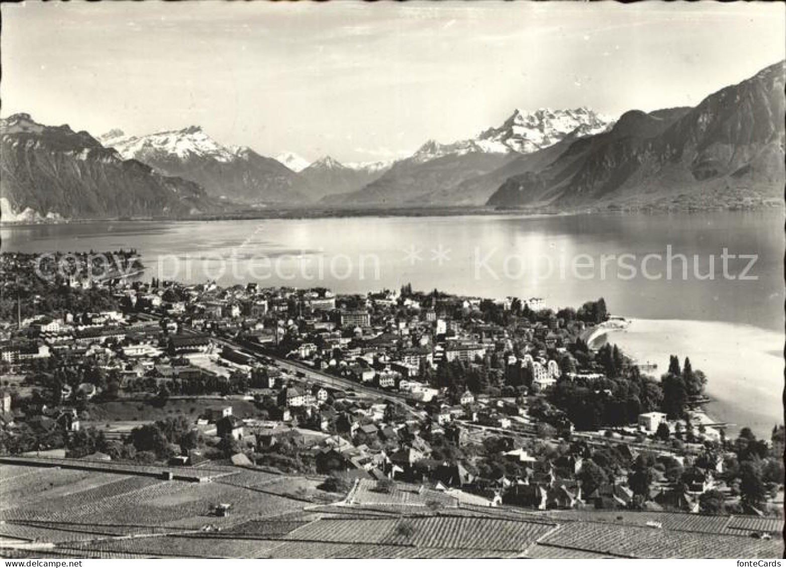 11853590 Vevey VD Vue Generale Vevey VD - Otros & Sin Clasificación