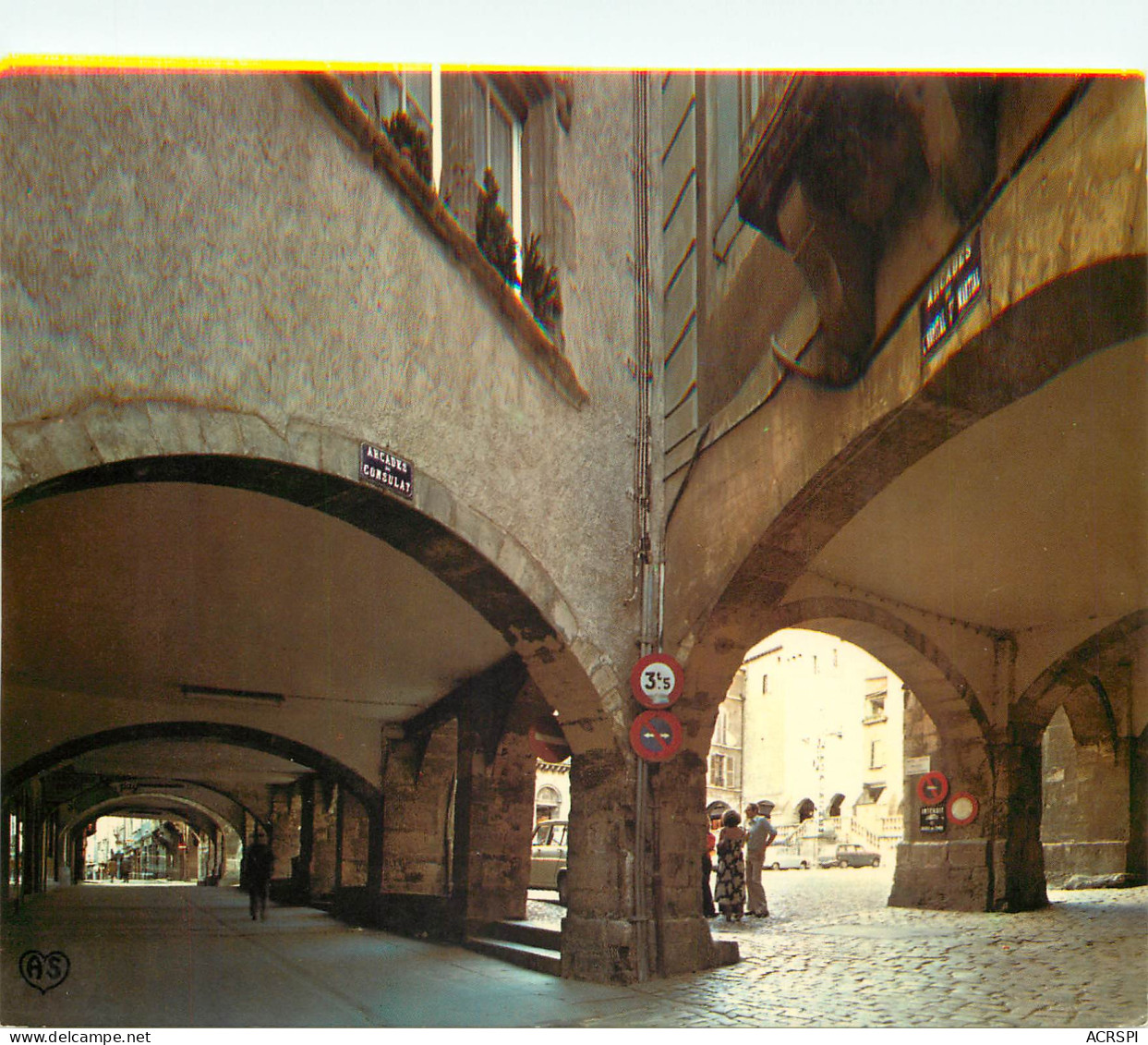 VILLEFRANCHE DE ROUERGUE Place ND Arcades Du Consulat 17(scan Recto Verso)MF2750 - Villefranche De Rouergue