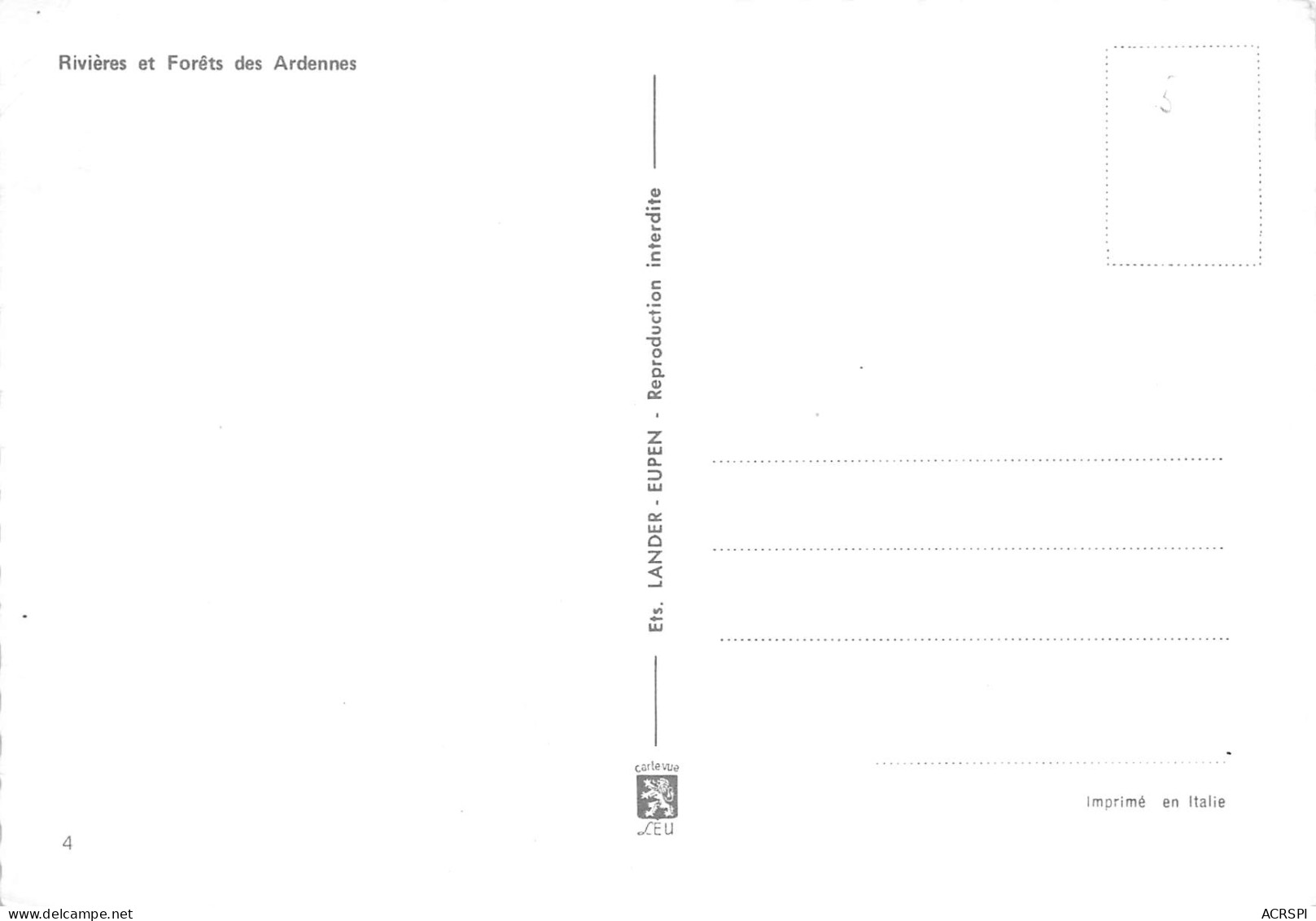 08  Rivières Et Forêts Des ARDENNES  22 (scan Recto Verso)MF2750BIS - Montherme