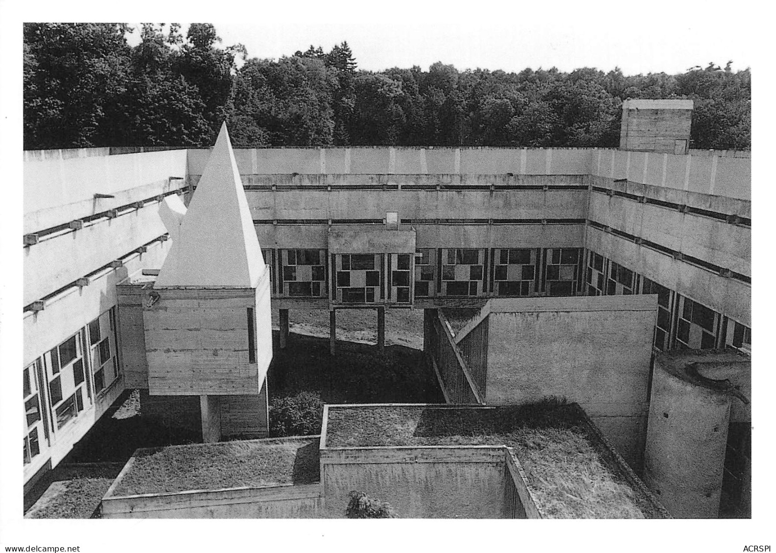 Eveux Sur L'arbresle  Couvent Dominicain Le Corbusier  Oratoire Et Cour Intérieure 13 (scan Recto Verso)MF2750TER - L'Abresle