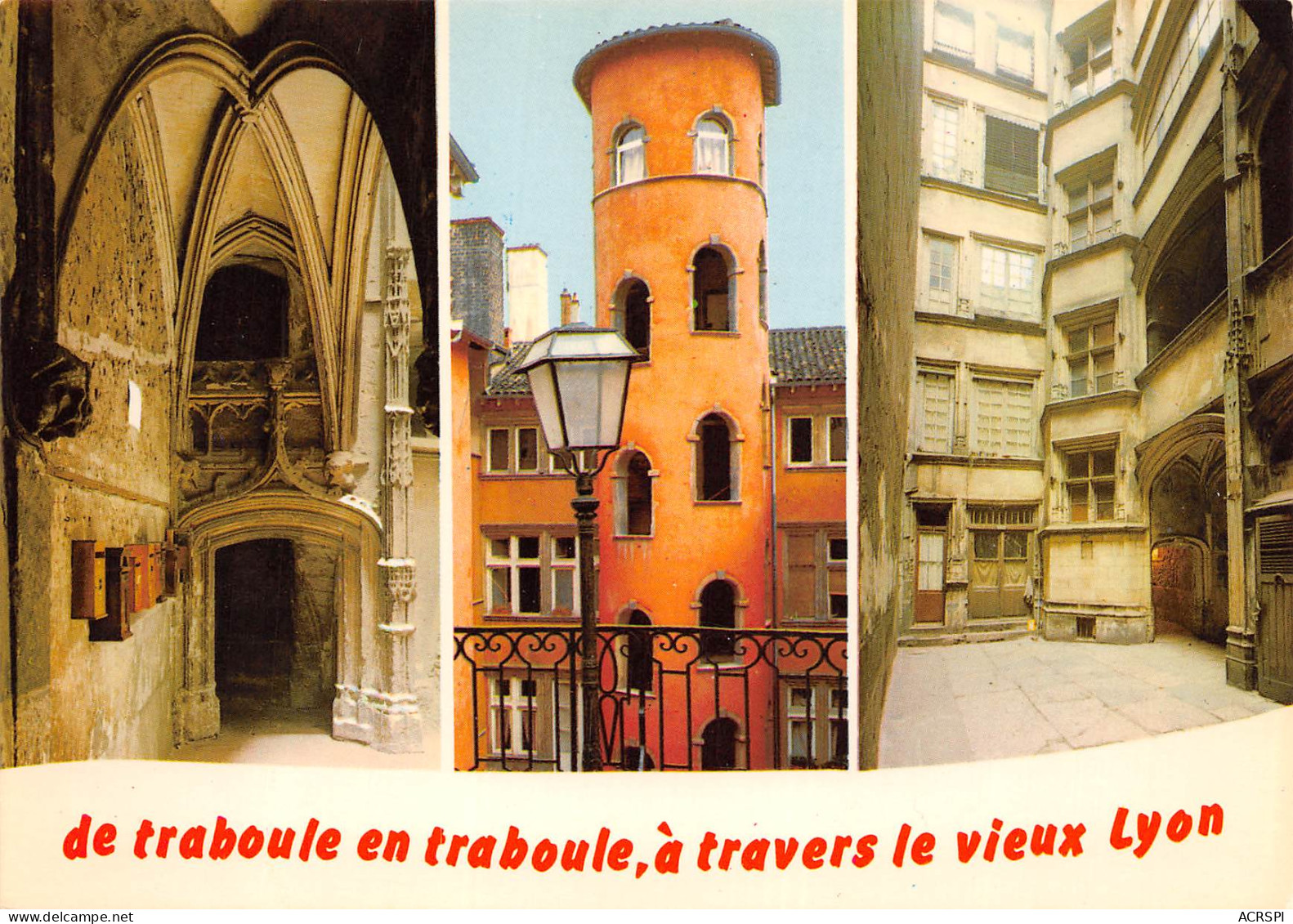LYON  Rue Du Boeuf Et  St Jean De Traboule En Traboule   45 (scan Recto Verso)MF2750TER - Lyon 5