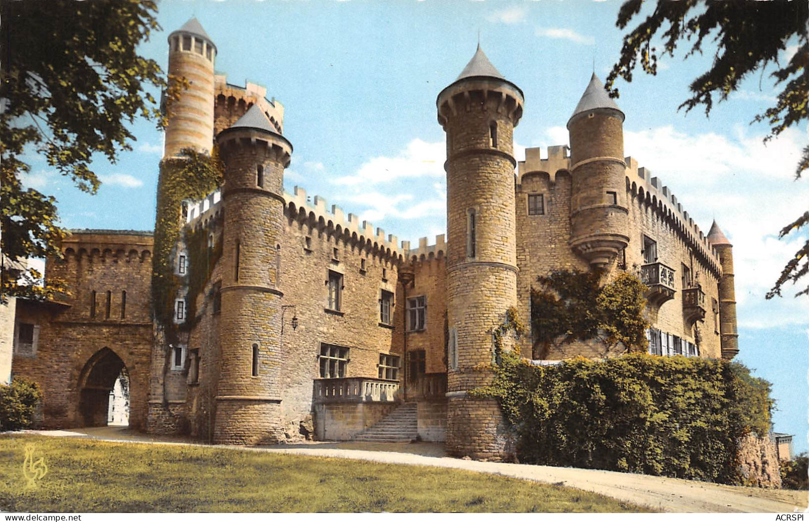 VILLEFRANCHE SUR SAONE En Beaujolais Chateau De MONTMELAS 18 (scan Recto Verso)MF2750UND - Villefranche-sur-Saone