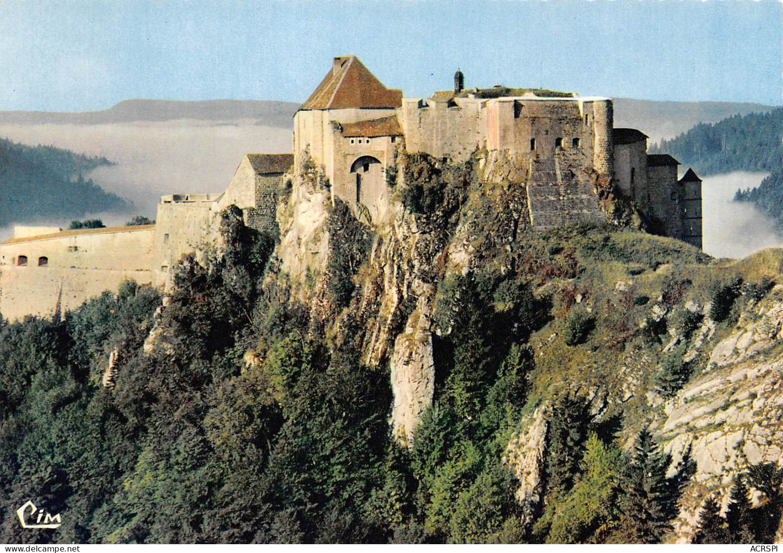 PONTARLIER  Le Chateau De JOUX   8 (scan Recto Verso)MF2752UND - Pontarlier