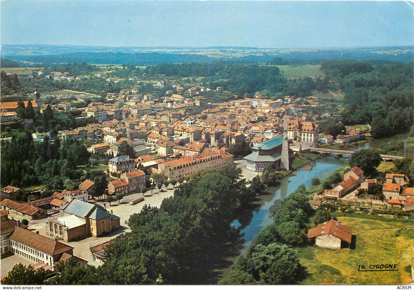 BACCARAT La Ville Et Les Rives De La Meurthe 2 (scan Recto Verso)MF2754 - Baccarat