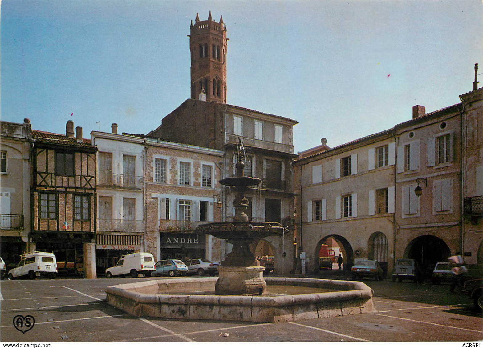 VILLENEUVE SUR LOT Place Lafayette 12(scan Recto Verso)MF2754 - Villeneuve Sur Lot