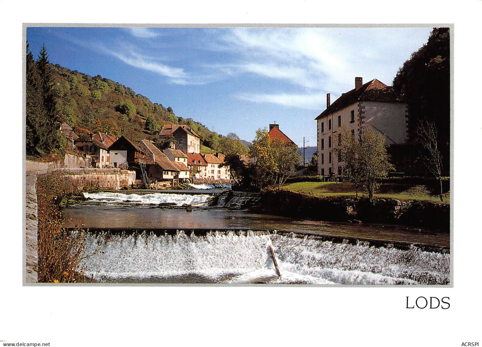 25 LODS Et La Vallée De La Loue Les Trois Barrages 18 (scan Recto Verso)MF2754BIS - Baume Les Dames