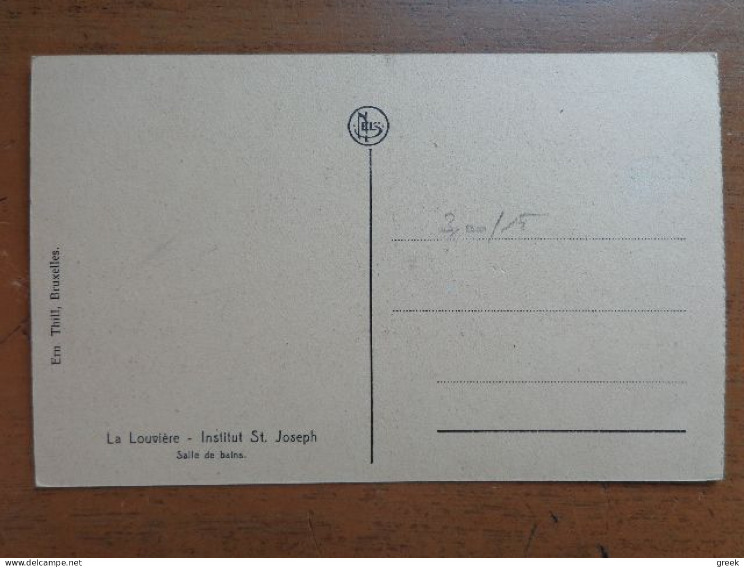 3 Cartes De La Louvière - Institut St Joseph -> Onbeschreven - La Louviere