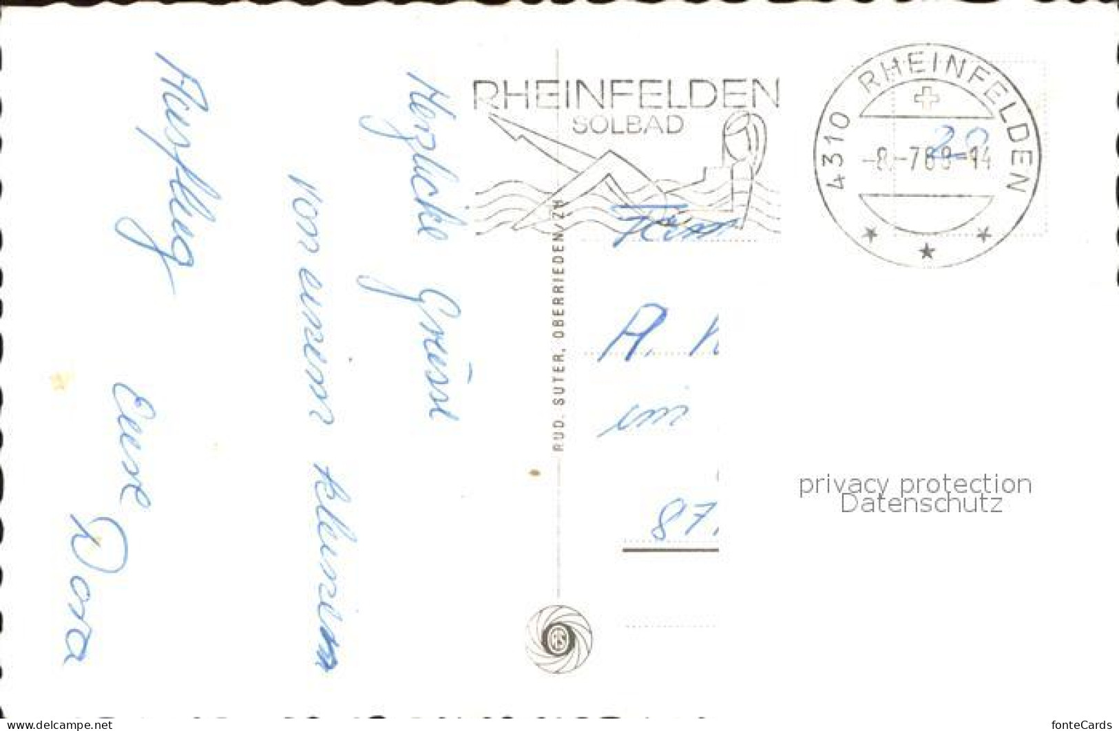 11853443 Rheinfelden AG Schifflaende Rheinfelden AG - Other & Unclassified