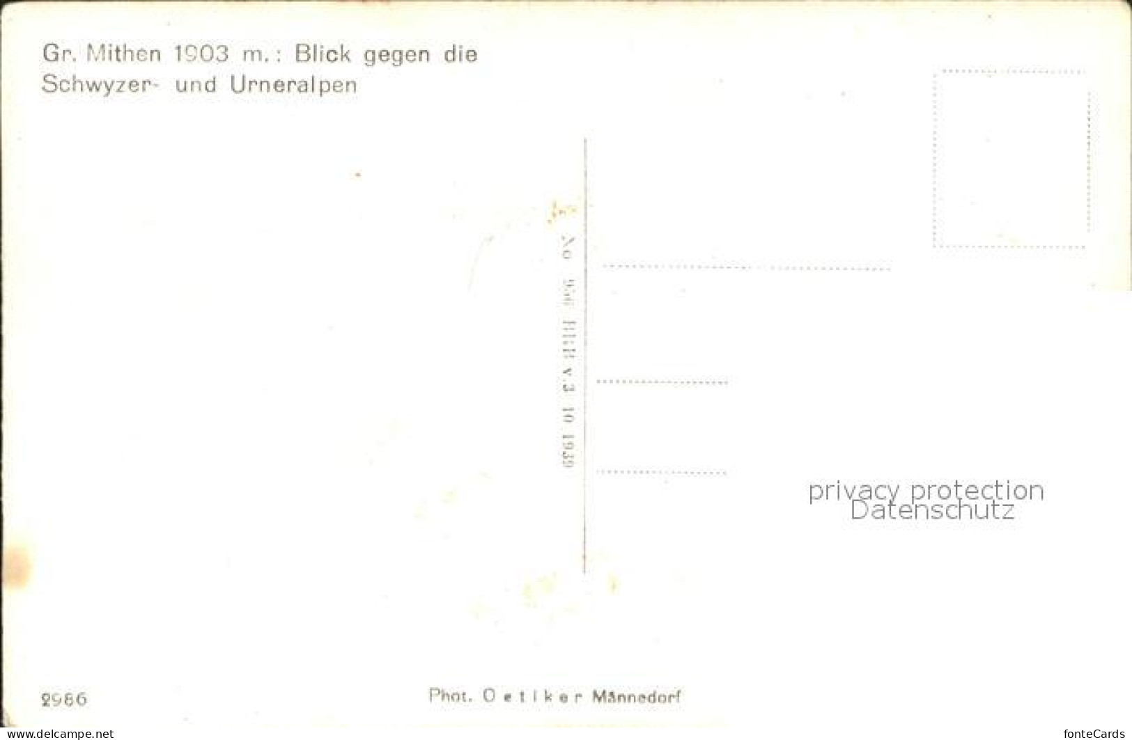 11853432 Mythen SZ Gr Mythen Mit Schwyzer Und Urneralpen Mythen SZ - Sonstige & Ohne Zuordnung