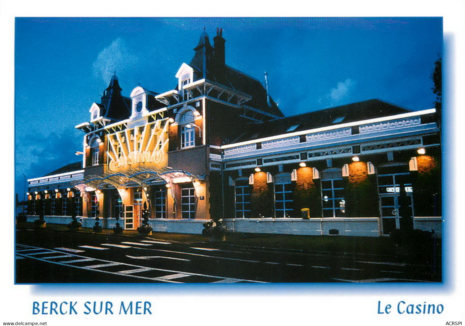 BERK SUR MER Le Casino 6 (scan Recto Verso)MF2755 - Berck