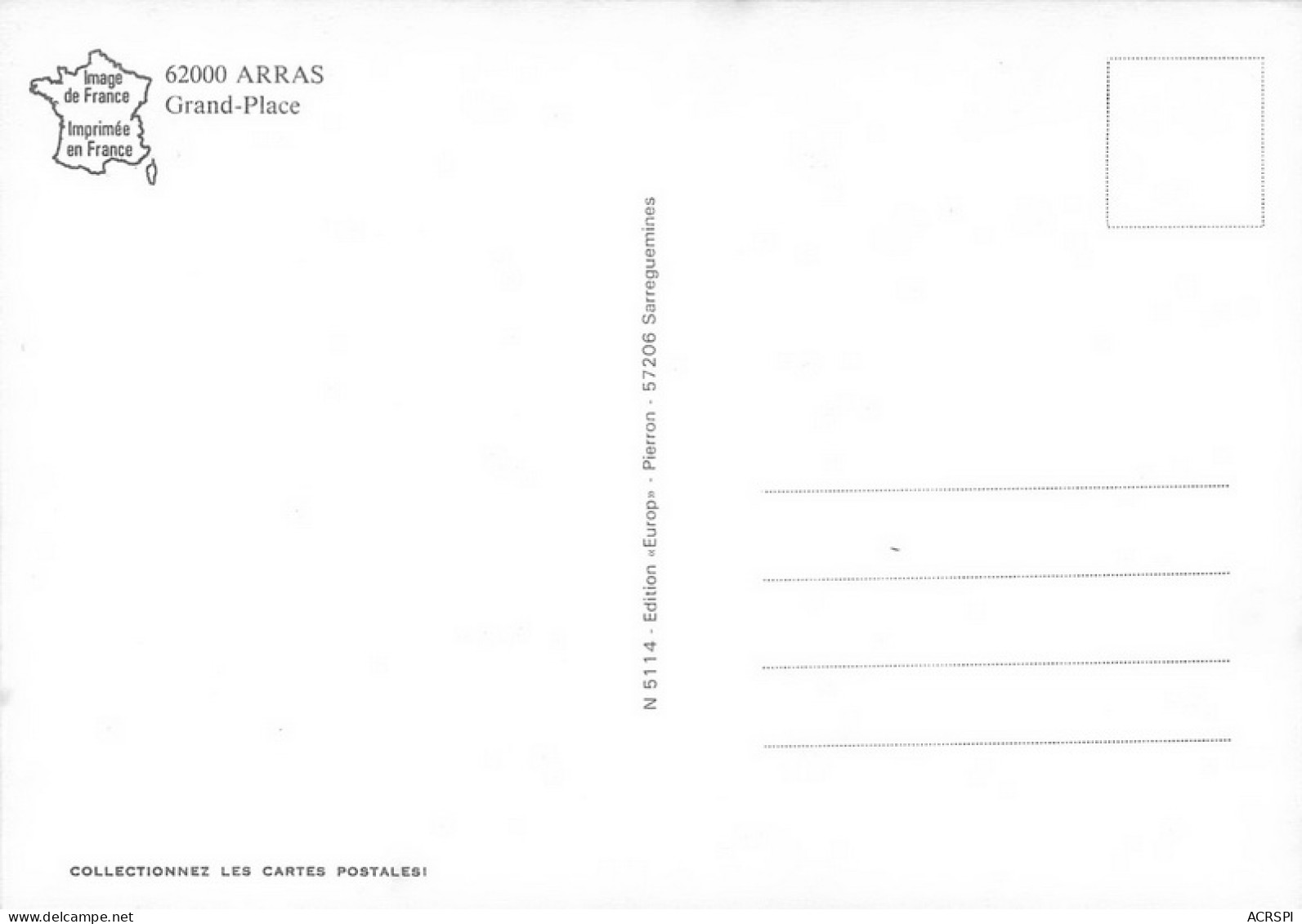 ARRAS Grand Place 23(scan Recto Verso)MF2755 - Arras