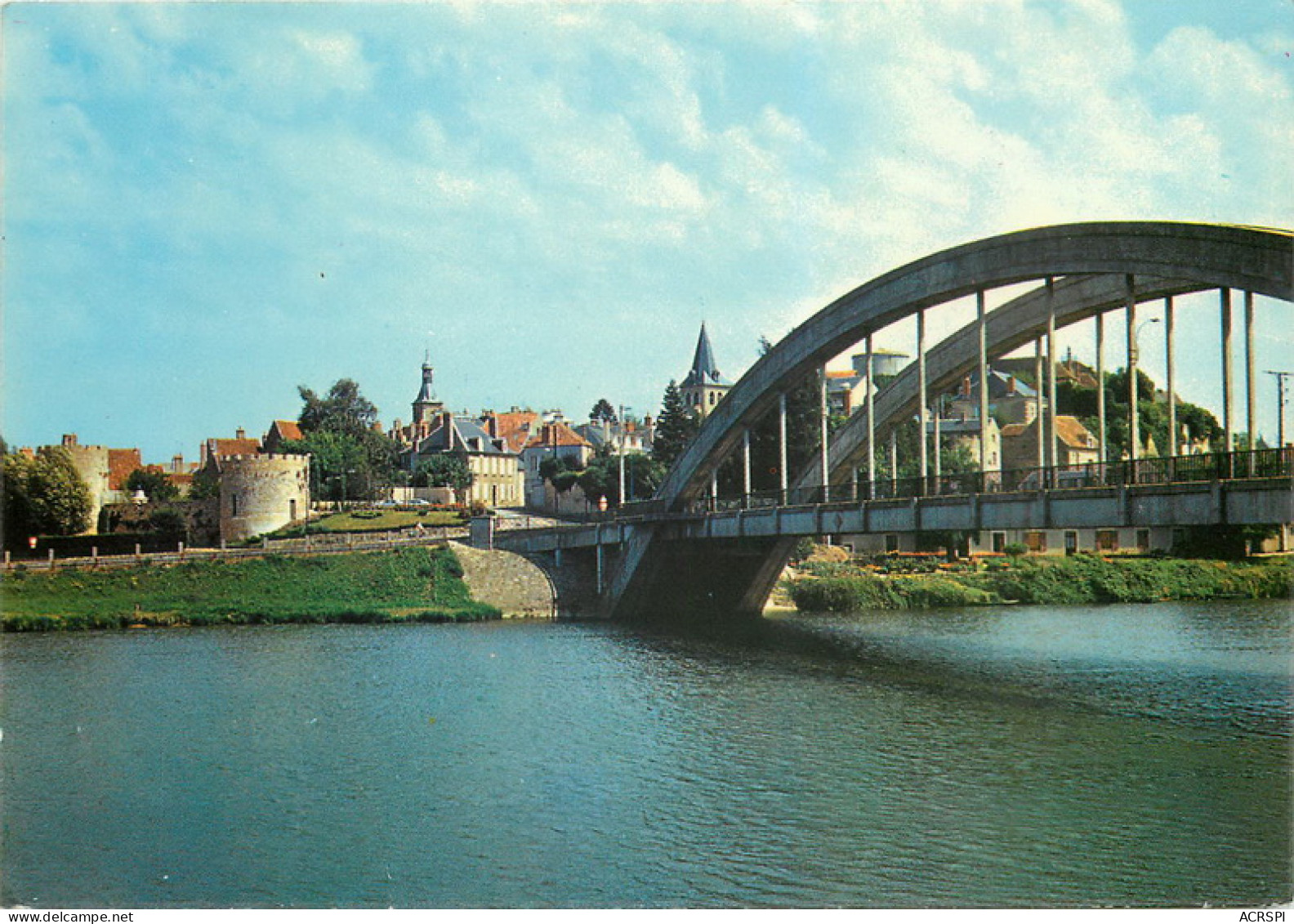 DECIZE Vue Generale Le Pont Sur La Loire 5 (scan Recto Verso)MF2756 - Decize
