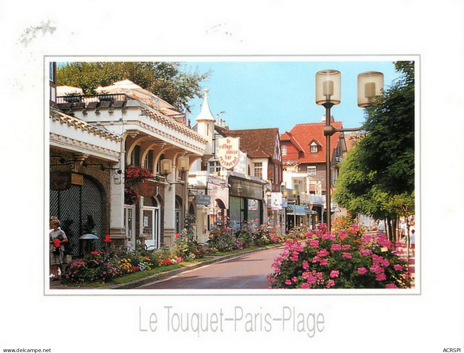 LE TOUQUET PARIS PLAGE VILLE FLEURIE Le Village Suisse 24(scan Recto Verso)MF2758 - Le Touquet