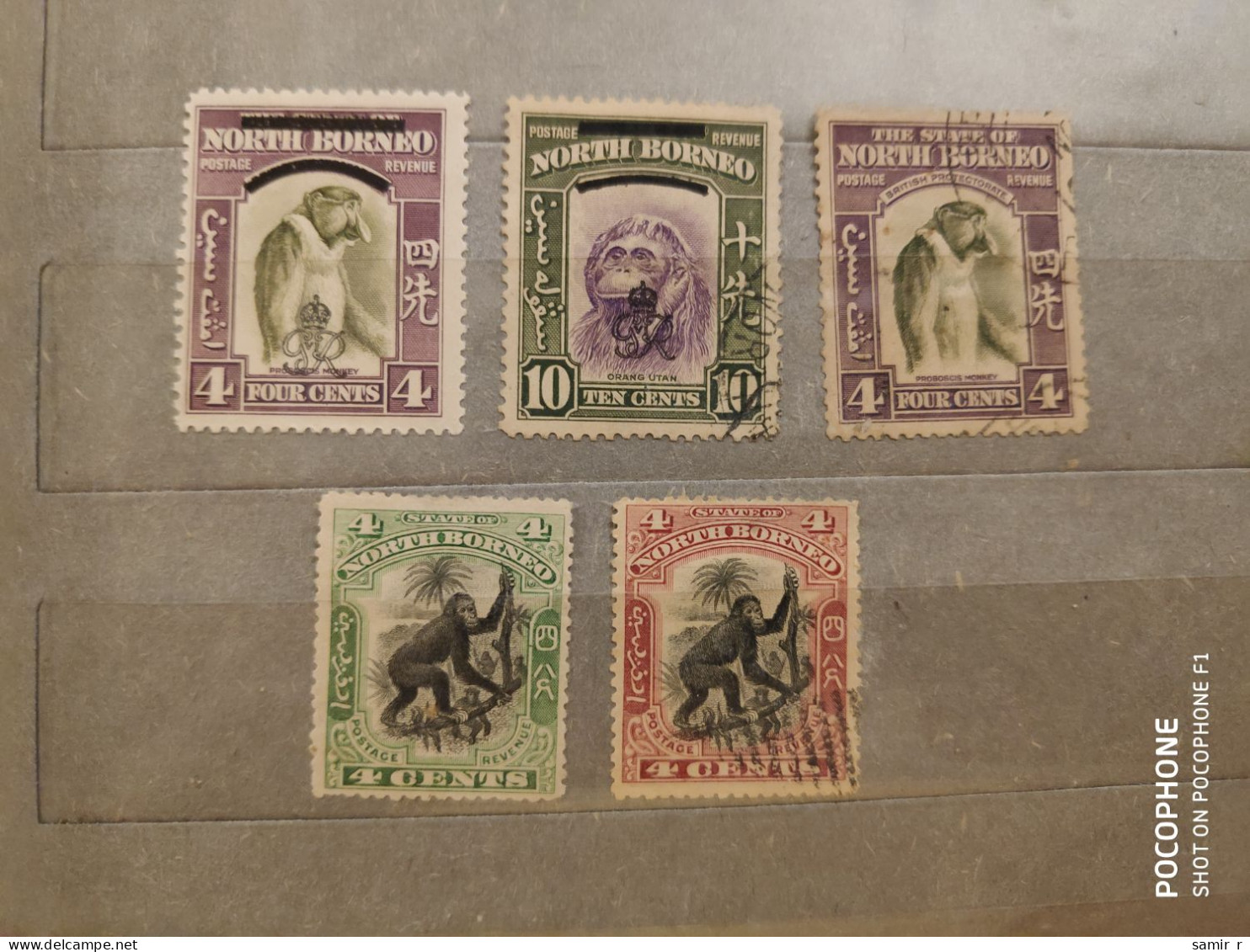 North Borneo	Monkeys (F95) - Autres - Océanie