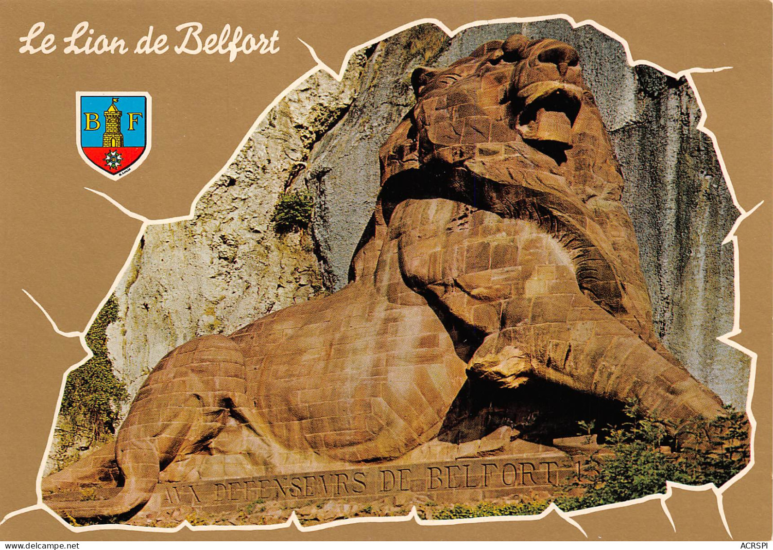 90 BELFORT  Le LION 17 (scan Recto Verso)MF2758VIC - Belfort – Le Lion