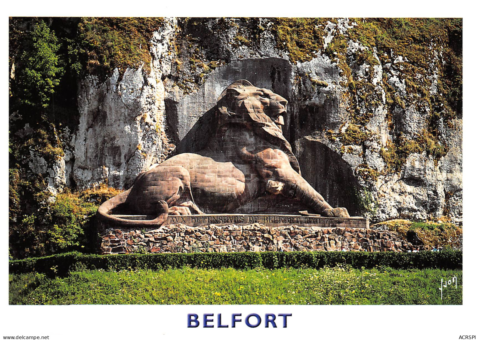 90 BELFORT  Le LION 18 (scan Recto Verso)MF2758VIC - Belfort – Le Lion