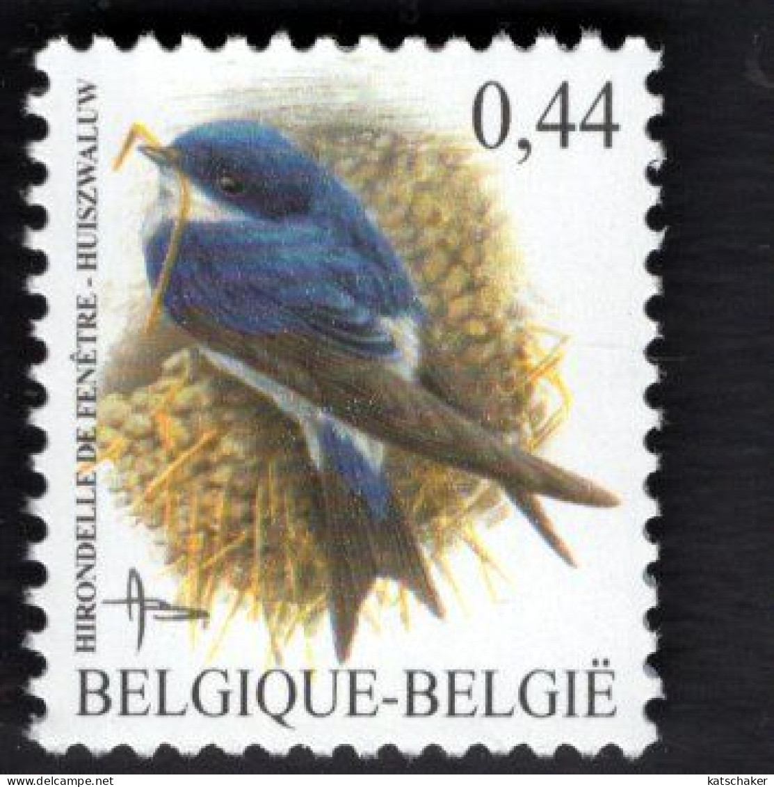 2020915079 2004 SCOTT 1973 OCB 3266  (XX) POSTFRIS MINT NEVER HINGED  - FAUNA - BIRDS - HIRONDELLE DE FENETRE - HUISZWAL - Neufs