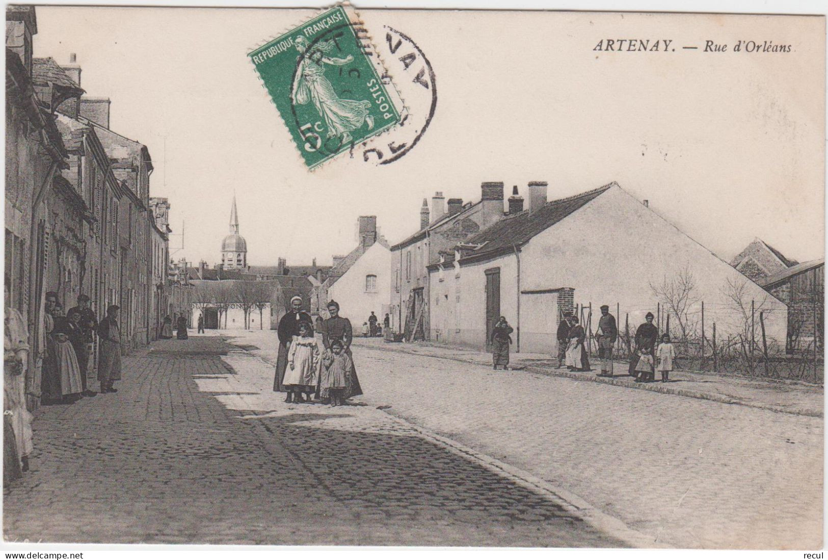 LOIRET - ARTENAY - Rue D'Orléans - Artenay