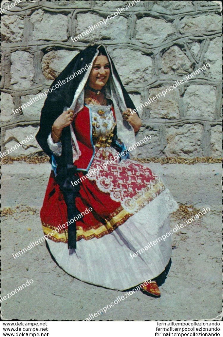 Bb19 Cartolina Costumi Sardi Costume Di Oristano - Oristano