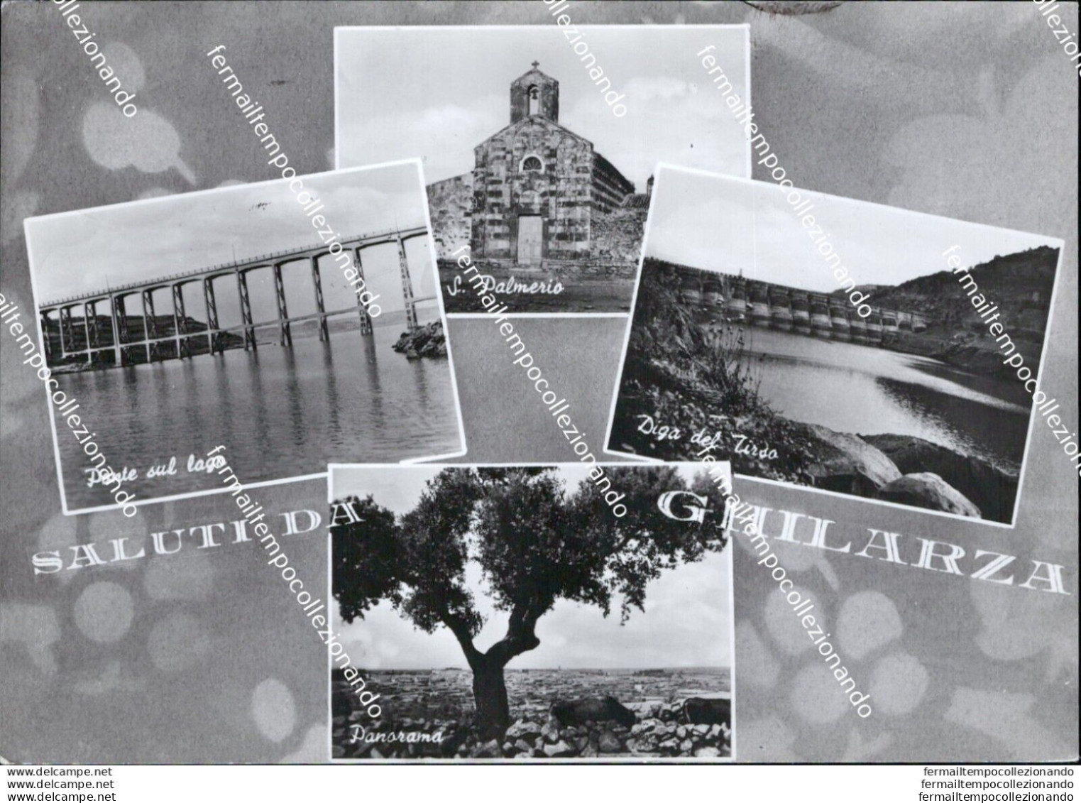 Au355 Cartolina Ghilarza Provincia Di Oristano - Oristano