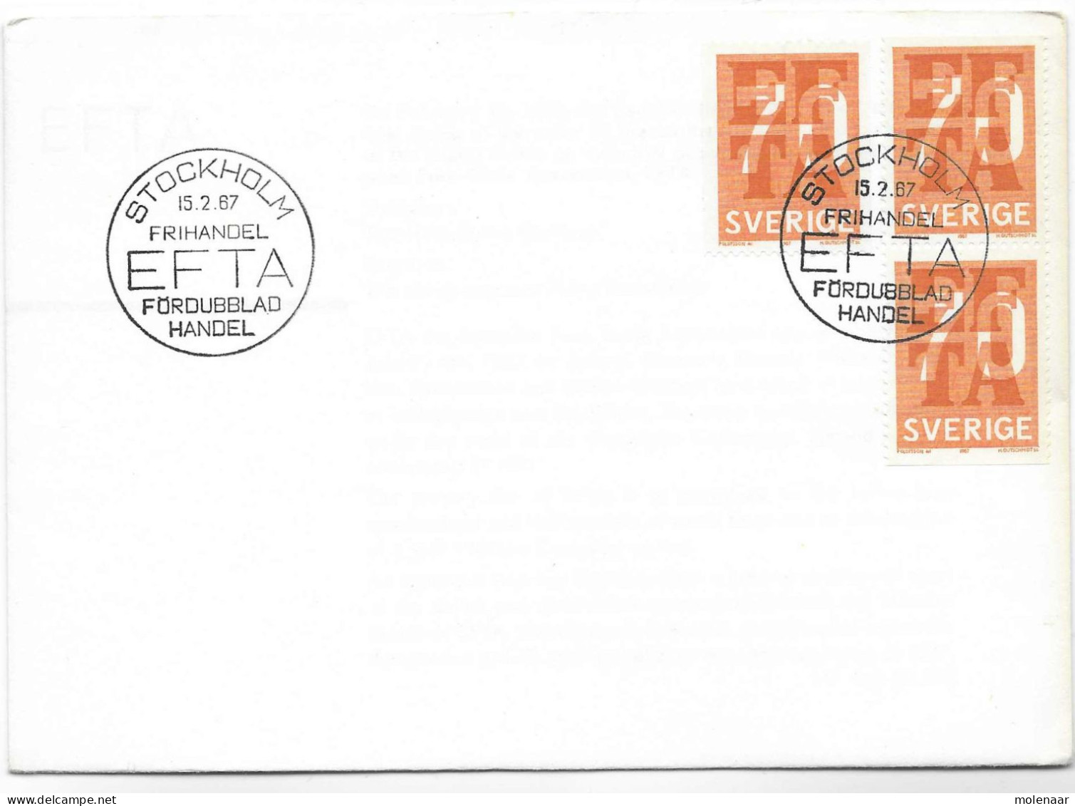 Postzegels > Europa > Zweden > FDC MET 575-575A (17098) - FDC
