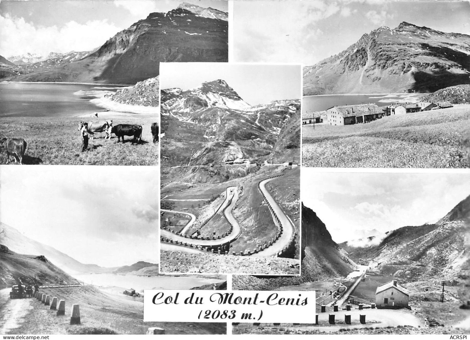 73 Col Du Mont-Cenis Les Echelles Et Centrale électrique (scan R/V)  56 \PC1203 - Modane