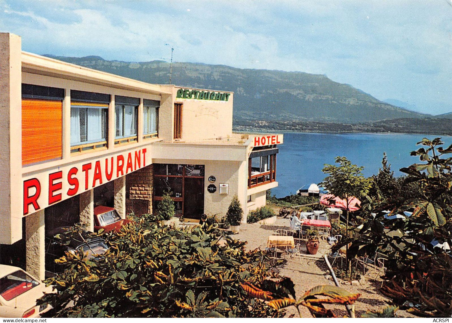 73 Le Bourget-du-Lac  Hotel Restaurant L'ETRAZ Tunnel Du Chat BOURDEAU  (scan R/V)  4 \PC1203 - Le Bourget Du Lac