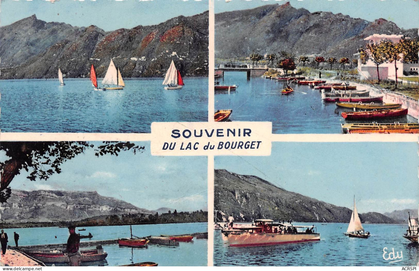 73 Lac Du Bourget Souvenir    (scan R/V) 1 \PC1203 - Le Bourget Du Lac