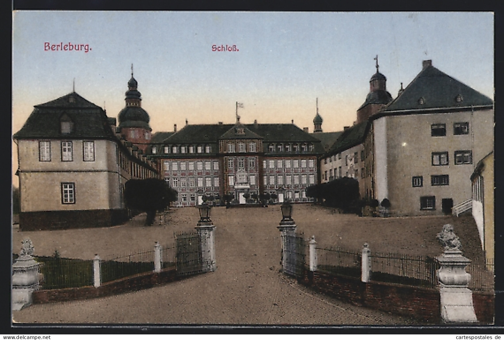 AK Berleburg, Blick Auf Das Schloss  - Bad Berleburg