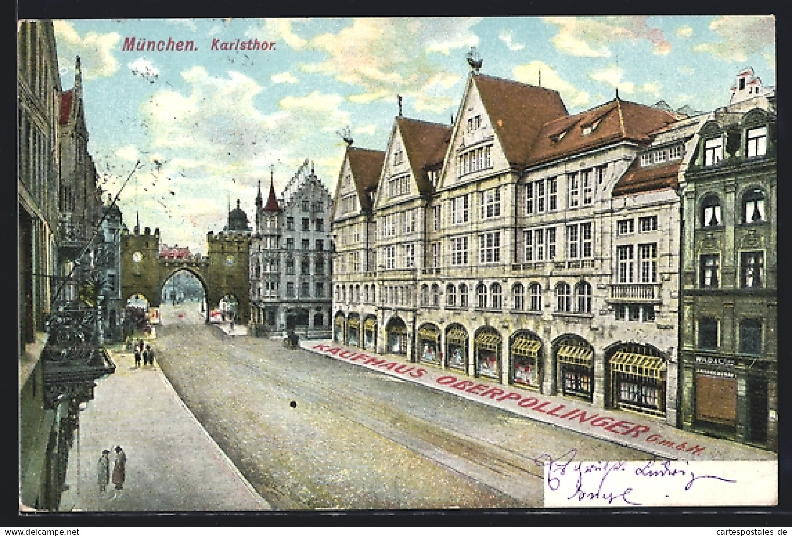 AK München, Karlsthor Mit Neuhausenstrasse  - Muenchen