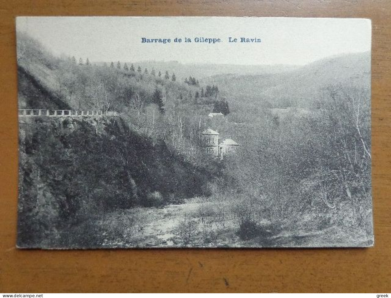 Barrage De La Gileppe, Le Ravin -> Onbeschreven - Gileppe (Barrage)