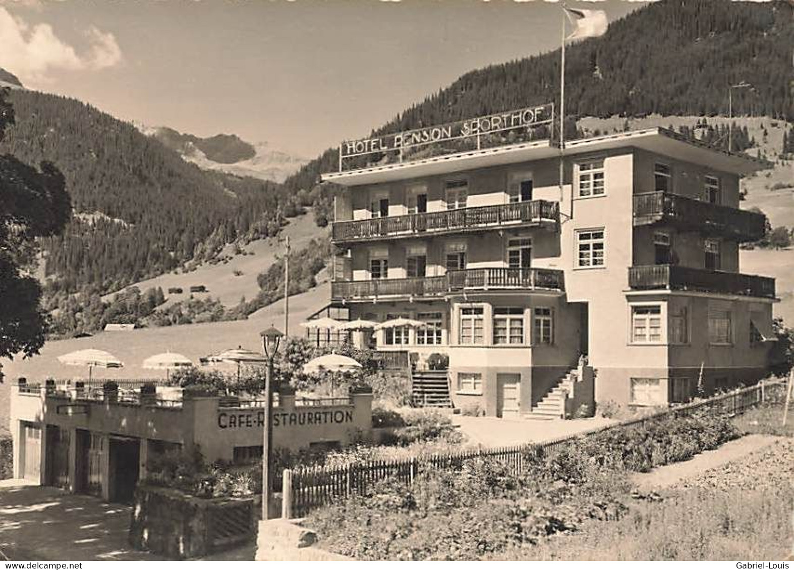 Klosters Hotel-Pension Sporthof ( 10x 15) - Klosters