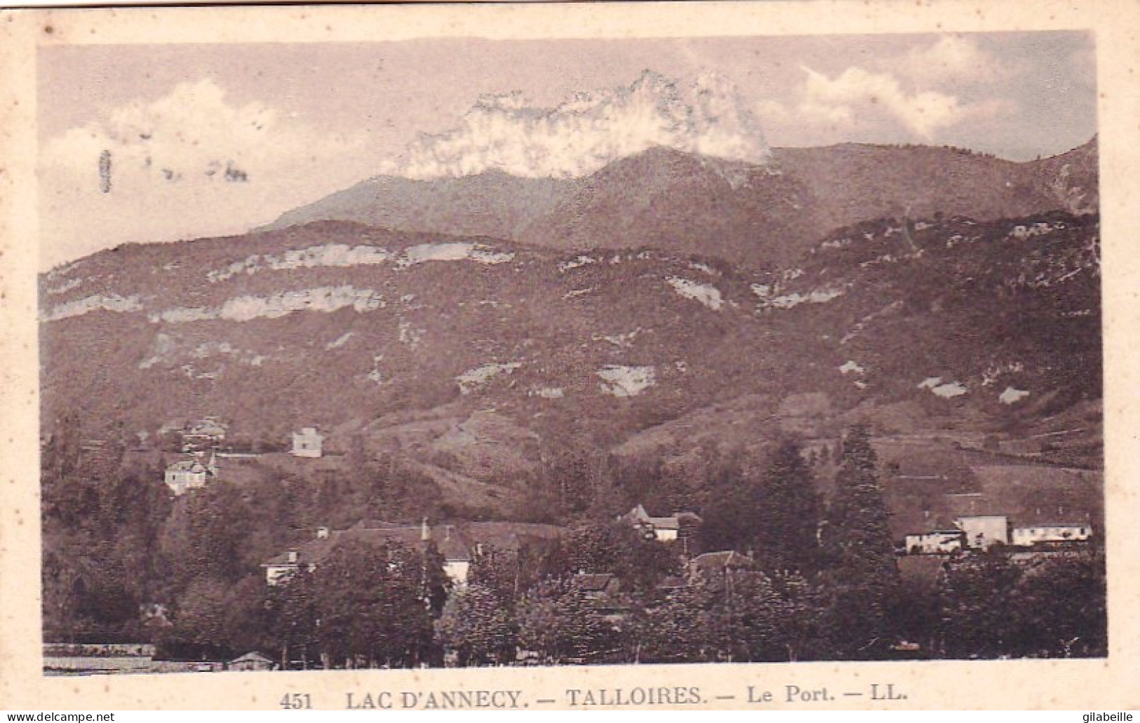 74 -  Lac D' Annecy -  TALLOIRES - Le Port - Talloires